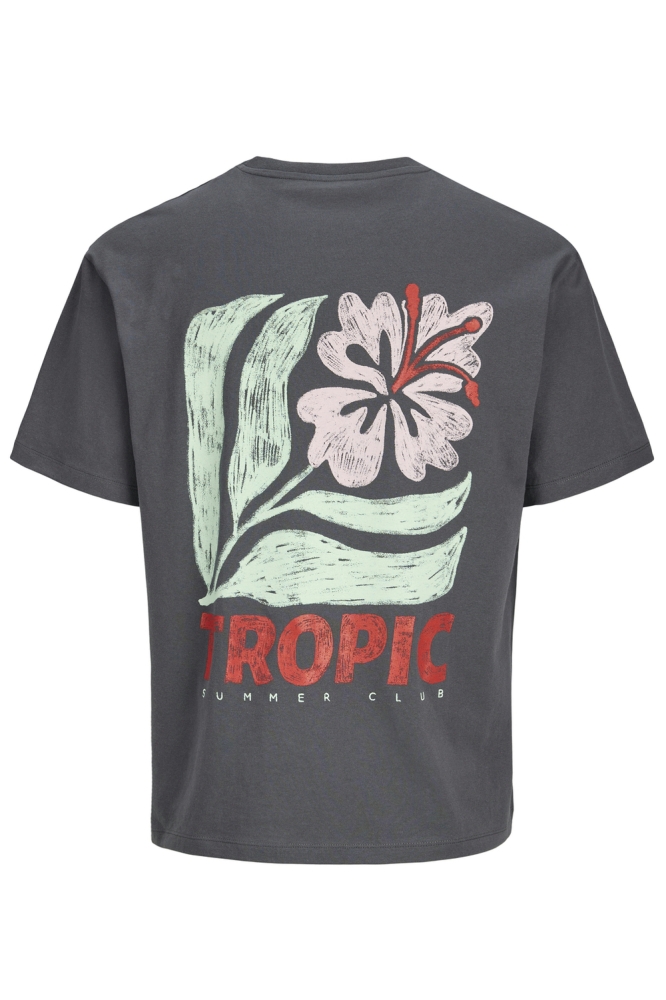 JORTROPIC SUMMER TEE SS STYD SS25 12291131 DARK SHADOW